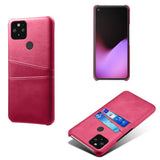 Rose Red Vegan Leather Pixel Phone Case
