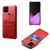 Red Vegan Leather Pixel Phone Case