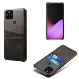 Black Vegan Leather Pixel Phone Case